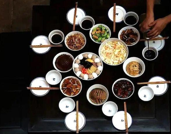 浙江绍兴传统民俗美食文化：“十碗头”，透着正宗的绍兴味儿