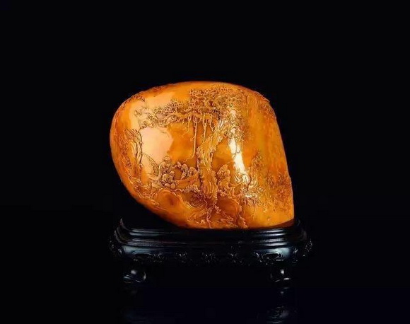 老挝石-被称为老挝田黄石的印章石材