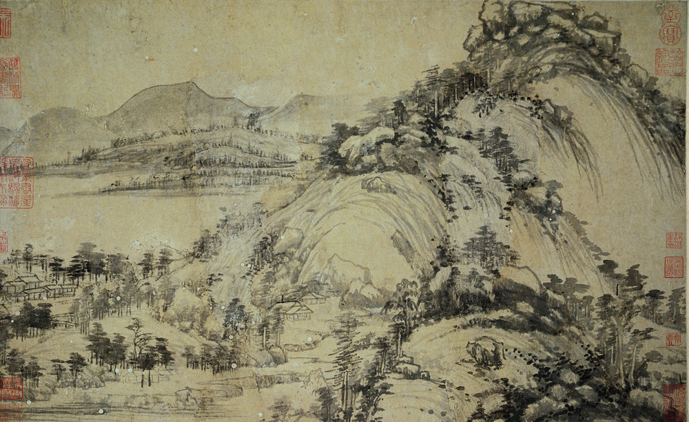 富春山居图 富春山居图